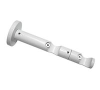 (TG. 8x8x0.1 cm) Gardinia 11271 Supporto Aperto a Doppio Binario per Asta, Metal