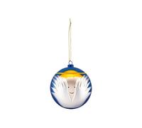 (TG. 9.00x9.00x9.00 cm) Alessi AMJ13 6 Angioletto Palla per Albero di Natale, Ve