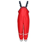 (TG. 9-10 anni) Playshoes - Pantaloni Impermeabili, Bambini e Ragazzi, Rosso (Re