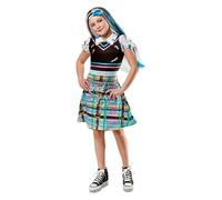 (TG. 9-10 anni) Rubies Costume Frankie Stien Classic per bambina, Vestito e clip