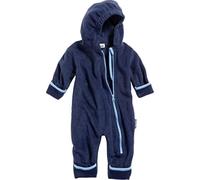 (TG. 9-12 mesi (Taglia produttore:80 cm)) Playshoes Fleece-Overall farblich abge