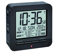 (TG. 9.2 x 9.2 x 3.2 cm) TFA Dostmann Sveglia 60.2536.01, in plastica, Plast