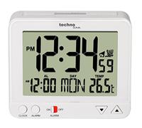 (TG. 9.5x3.2x8 cm) Technoline WT 195 Weiß Orologio Radio, Bianco, 9.5x3.2x8 cm