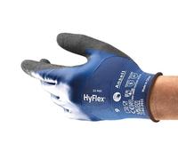 (TG. 9 (L)) Ansell HyFlex 11-925 Guanti da Lavoro Oleorepellenti, Rivestimento I