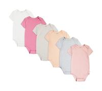 (TG. 9 mesi) Huggies Little Hugs Unisex Baby 6-pack Basic Bodysuit Canottiera Bi