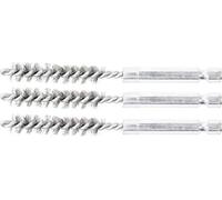 (TG. 9 mm) BGS 3078-9-S | Spazzola in acciaio | 3 pezzi | 9 mm | Attacco esagono