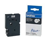 (TG. 9 mm) Brother TC291 Nastro per Etichettatura 9 mm, Blu su Bianco - NUOVO