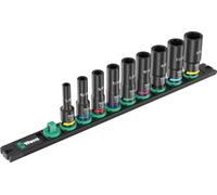 (TG. 9 pezzi) Wera 9661 Listello magnetico bussole B Impaktor Deep Imperial 1 se
