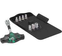 (TG. 9 pezzi) Wera, Kraftform Kompakt 400 RA Set Imperial 2 - NUOVO