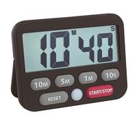 (TG. 9 x 2 x 7 cm) TFA Dostmann - Timer digitale e cronometro, in plastica,