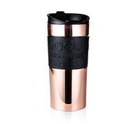 (TG. 9 x 8 x 18,5 cm) Bodum 11068 - 18S tazza da viaggio, acciaio inox, rame,