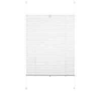 (TG. 90 x 130 cm) Gardinia 32185 Easyfix Veneziana Easy Move, Alluminio, Bianco,
