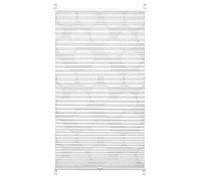 (TG. 90 X 130 Cm) Gardinia Tenda Plissettata, Poliestere, Bianco, 90 X 130 Cm -