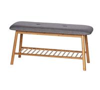 (TG. 90 x 45 x 34 cm) WENKO DIE BESSERE IDEE Panca scarpiera Bahari - NUOVO
