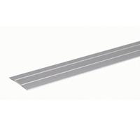 Alberts 491482 Coprisoglia, autoadesivo, alluminio, anodizzato color sabbia, 900 x 38 mm.