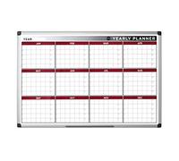 (TG. 900 x 600 cm) Bi-Office GA0375170 - Planner Annuale da Muro, 900 x 600 cm,