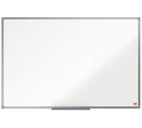 (TG. 900 x 600) Nobo Lavagna Bianca Magnetica in Acciaio Laccato, 900 x 600 mm,