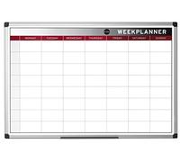 (TG. 900x600) Bi-Office Earth - Planning Magnetico Settimanale, 90 x 60 cm, Bian