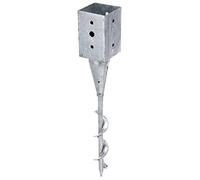 (TG. 91 x 91 mm) GAH-ALBERTS, Perno da ancorare nel terreno per pali quadri in l