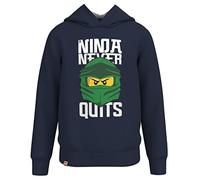 (TG. 92) LEGO Ninjago-Felpa con Cappuccio da Ragazzo, 590, 92 cm Bambino - NUOVO