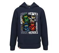 (TG. 92) LEGO Ninjago Jungen Kapuzenpullover Hoodie M12010723, Felpa con Cappucc