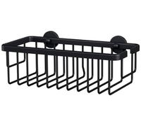 (TG. 92 mm x 250 mm x 125 mm) tesa MOON BLACK Mensola per Doccia con montaggio a