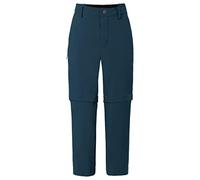 (TG. 92) VAUDE Kids Detective Stretch Zo Pants II Pantaloni, Mare Scuro, 92 Unis