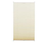 (TG. 95 x 130 cm) Gardinia EASYFIX Tenda Plissettata a 2 binari Avorio 95 x 130,