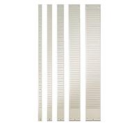 (TG. 955 x 113 x 10 mm) Nobo 1900405 Pannelli in Metallo con Schede a T 54 Slot,