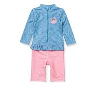 (TG. 98-104) Playshoes Langarm Einteiler Krebs Costume Intero, Blu/Rosa, 98/104