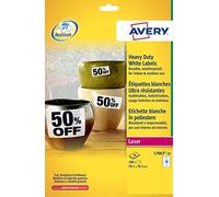 (TG. 99.1 x 38.1) Avery L7063-20- Set di Etichette per Identificare Cavi Elettri
