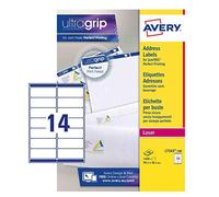 (TG. 99.1 x 38.1) Avery L7163-100 Etichette per indirizzi per buste, 14 Pezzi pe