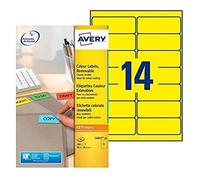 (TG. 99.1 x 38.1 mm) Avery Zweckform L 6057-20 etichette, 99,1 x 38,1 mm, colore