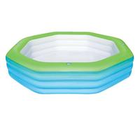 (TG. 99 x 20 inch) Bestway 54119 Piscina gonfiabile Piscina ottagonale 1030L Blu
