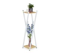 (TG. 99 x 29 x 29 cm) Relaxdays Portavaso a Colonna, Scaffale Portafiori 99x28x2