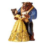 (TG. 9x11x23 cm) Enesco Figurine Belle e la Bestia /25E Anniversary, PVC, Multic