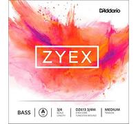 (TG. A String) d' Addario DZ611 3/4L 3/4 scale Light Tension Zyex Bass Single g