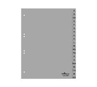 (TG. A-Z, 20-tlg.) Durable 651010 - Divisorio con Tasti Prestampati A-Z, Formato