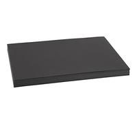 (TG. A3) Cartoncino A3 30 x 42 cm, 176 g, nero, 100 fogli - NUOVO