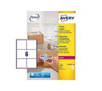 (TG. A4) Avery Blockout pacchi etichette, 5 Pezzi - NUOVO