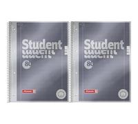 (TG. A4 (Confezione da 2)) Brunnen, 1067174 Blocco note/quaderno, Premium Duo, r