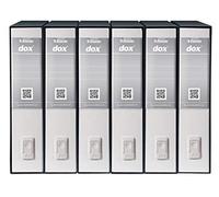 (TG. A4) Esselte D26203 Dox 2 Registratore a Leva Formato Protocollo, Bianco, Co
