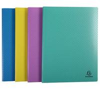 (TG. A4) Exacompta - Cod. 88590E - 1 Portalistino 50 buste cristallo liscio tras