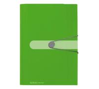 (TG. A4) herlitz Fächermappe easy orga to go, 12 Fächer, blau Apfel - NUOVO