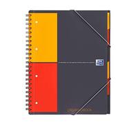 (TG. A4, kariert) Oxford 100102777 Maxi Spiralato Organiserbook Formato A4+ 160