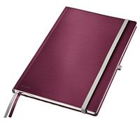 (TG. A4) LEITZ STYLE Taccuino copertina rigida - Fogli A4 Quadretti - Rosso gran