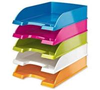 (TG. A4) Leitz WOW 52264099 - Vaschetta portacorrispondenza, A4, Colori assortit