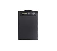(TG. A4) MAUL A4 Clipboard calcolatrice Tasca Calcolatrice di base Nero - NUOVO