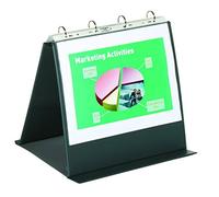 (TG. A4 Orizzontale) Durable 856739 - Durastar, Raccoglitore da Banco per Presen