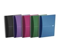 (TG. A4) Oxford-Taccuino a spirale, formato A4, colore: metallizzato - NUOVO